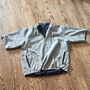 ZR weatherproof/Reversible Half-Sleeve Pullover. Shadow Ridge